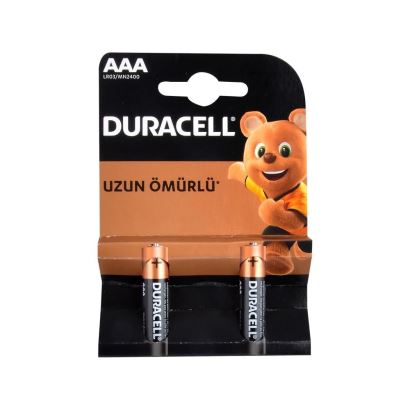 Duracell AAA İnce Kalem Pil 2li - EOL